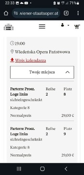 Bilety do Staatsoper w Wiedniu 
