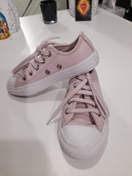 CONVERSE trampki dziecięce ROZ. 27 skóra naturalna