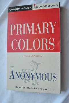 audiobook kasety PRIMARY COLORS ANONYMOUS