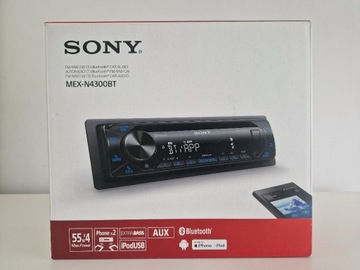 Radio samochodowe Sony MEX-N4300BT 1-DIN