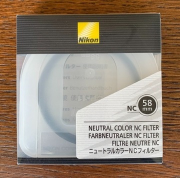 Nikon NC 58mm - filtr UV