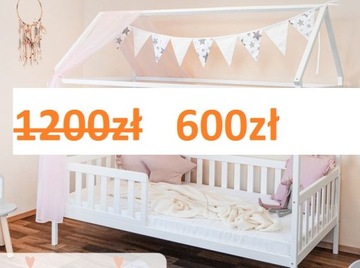 - 50% Nowe łóżko dziecięce firmy Alcube 80x160 cm 