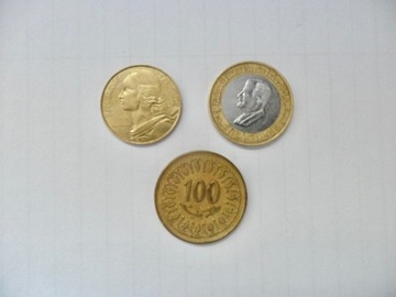 monety arabskie 3 sztuki 