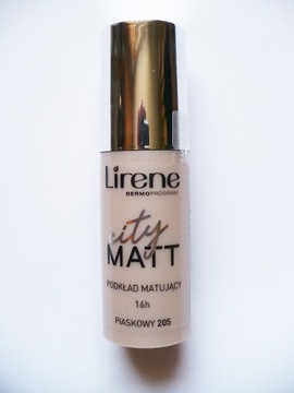 LIRENE CITY MATT Fluid matujący 205 piaskowy 