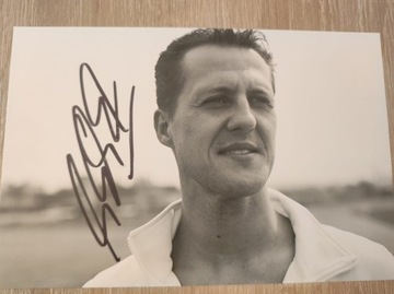 Zdjęcie Autograf Podpis Michael Schumacher