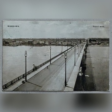 Warszawa - Trzeci Most - 1915
