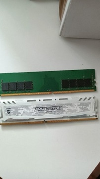 Pamięć ram DDR 4 2400mhz dwie kości po 4Gb x1