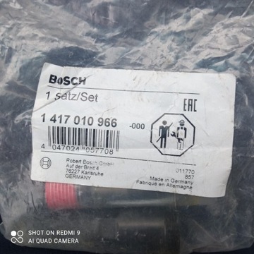 Zestaw pompowtryskiwaczy Bosch 1417010966 (VW) 