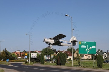 Mielec wita An-2 foto-lotnicza-pocztówka