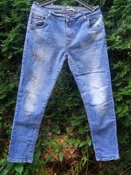 Spodnie przecierane jeans