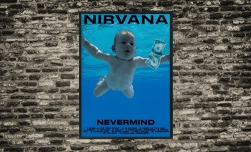 Plakat Nirvana nevermind