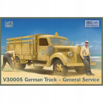 IBG 72071 1:72 V3000S GERMAN TRUCK