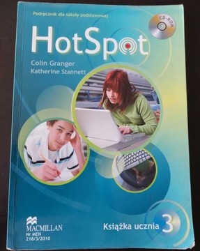 Hot Spot 3 Książka ucznia Colin Granger + CD