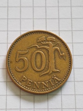 50 PENNIA ,1963 rok,