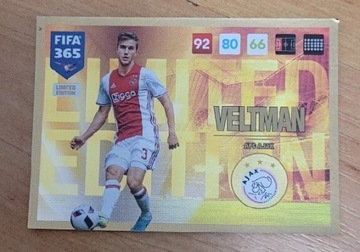 Karta Veltman AFC AJAX Limited Edition 2017