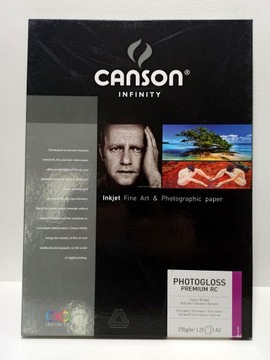 Canson Infinity PhotoGloss Premium RC 270g - A3, 2
