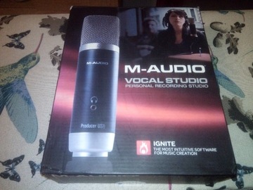 M-Audio Producer USB Vocal Studio SET Mikrofon