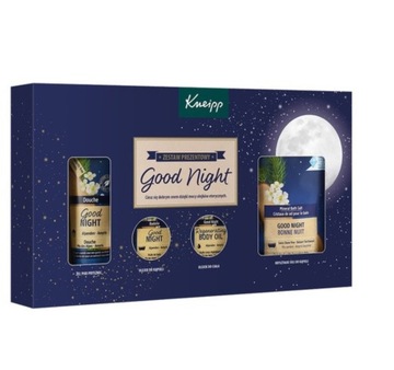 Kneipp zestaw Good Night olejek, żel, sól 