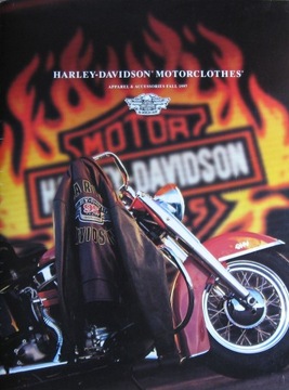 Harley Davidson katalog USA ubrania akcesoria 1997