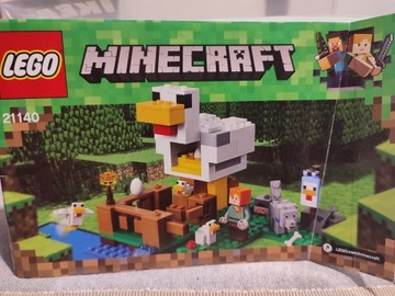 Lego Minecraft kurnik. 