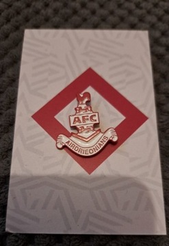 PIN  Airdrieonians FC - Szkocja.