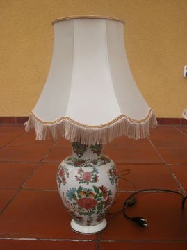 stara lampka / lampa wzór ludowy