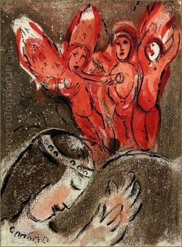 Marc Chagall (1887-1985) – Sarah i anioły