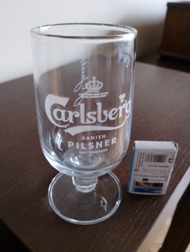 Szklanka kielich Carlsberg Pilsner 