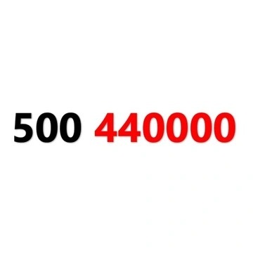 500 440 000  STARTER ZŁOTY NUMER SIM VAT 23