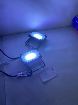 2 sztuki RGB Lampy zewnetrzne Led