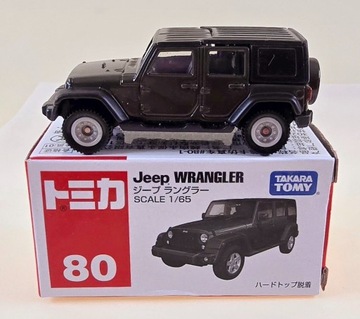 JEEP WRANGLER TOMICA 1:65