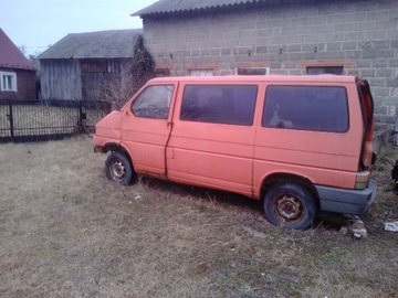 Volkswagen T4 drzwi zderzak lampy szyby ćwiartka 