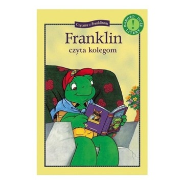 Franklin czyta kolegom nowa książka