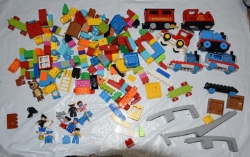 Lego Duplo zbiorówka i pociąg
