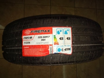 Opony letnie FIREMAX 225/60 R17 99H - 2 szt. nowe