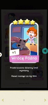 Wrócę późno z gry monopoly 