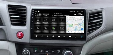 Radio android 9.1" 4+64 HONDA CIVIC 12-15