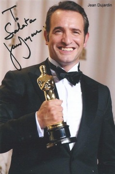 Jean DUJARDIN autograf film! OSCAR 2012 (Artysta)