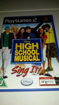 HIGH SCHOOL MUSICAL Sing It! PlayStation 2