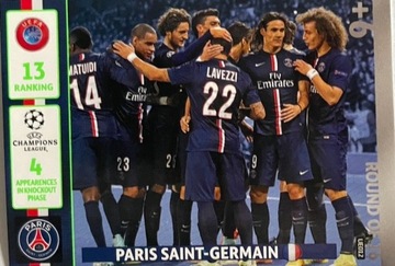 karta Paris Saint-Germain FC, Panini, UEFA, Cham.L