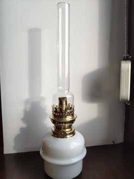 Stara francuska lampa naftowa n6688