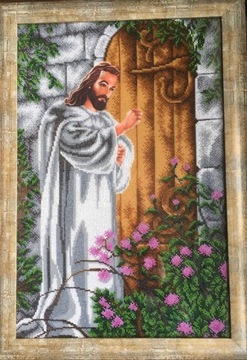 Obraz „Jezus pukający do drzwi”
