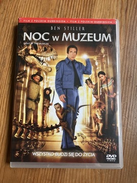Noc w muzeum film DVD