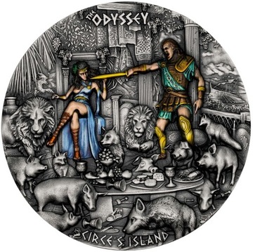 Odyseja: Circe’s Island 7$ 2023 - 3oz Ag UHR