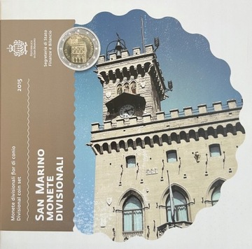 Zestaw Monet Euro San Marino 2015