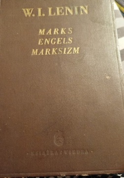 W. I. Lenin, Marksizm engels marksizm. 1949