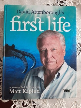 David Attenborough  FIRST LIFE - AUTOGRAF