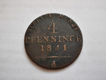 4 Pfenninge 1841 A