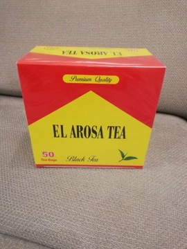 Herbata Egipt ekspresowa El Arosa Tea 50 torebek