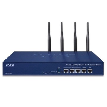 PLANET Router z WiFi 6ax 2400Mbps, VPN, Firewall